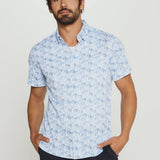 Palmline Short Sleeve Shirt (7 Diamonds)