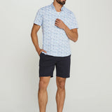 Palmline Short Sleeve Shirt (7 Diamonds)
