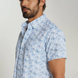 Palmline Short Sleeve Shirt (7 Diamonds)