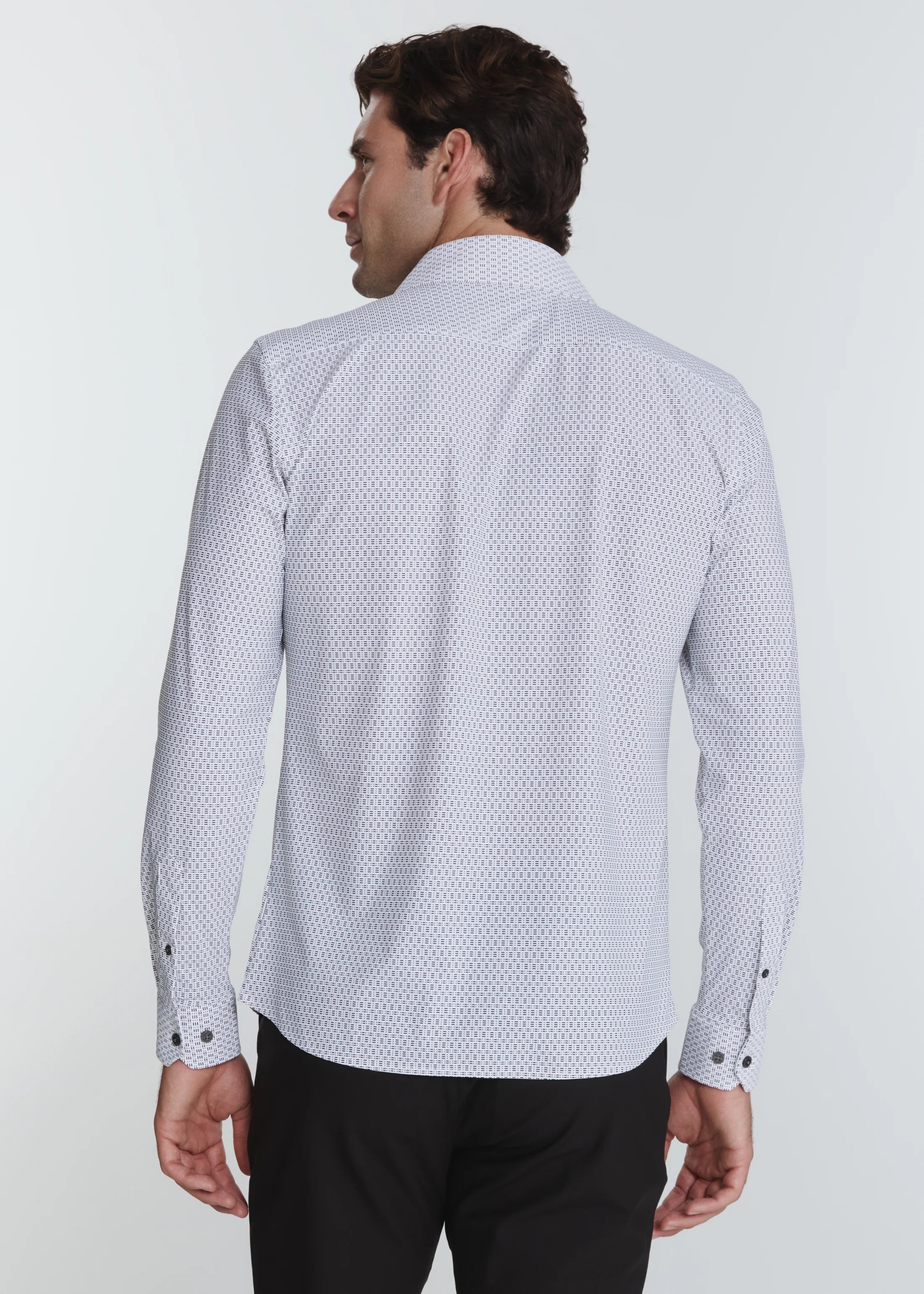 Interlock Long Sleeve Shirt - TALL (7 Diamonds)