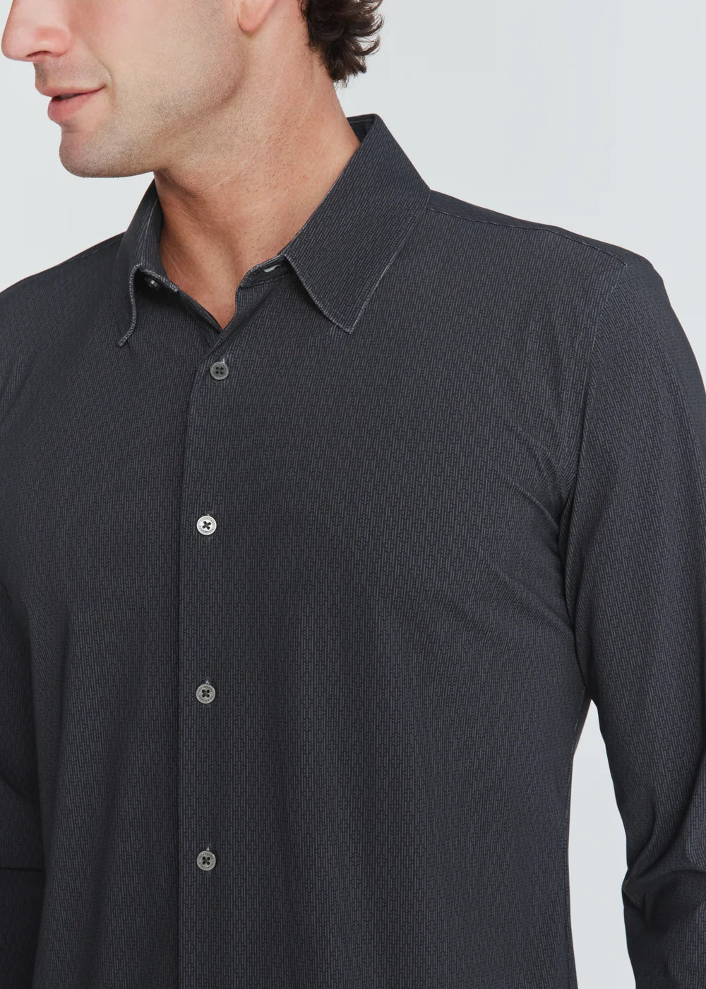 Column Long Sleeve Shirt - TALL (7 Diamonds)