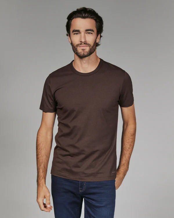 Modal Crew Neck Tee (7 Diamonds)