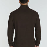 Monterey Textured Quarter Zip Pullover (7 Diamonds)