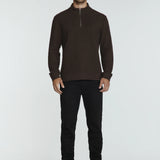 Monterey Textured Quarter Zip Pullover (7 Diamonds)