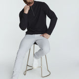 Monterey Textured Quarter Zip Pullover (7 Diamonds)
