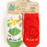 "Little Burrito/Farts" Baby Socks (Blue Q)
