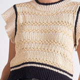 Meadow Cap Sleeve Sleeveless Sweater