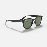 RAY-BAN RB4305 Sunglasses (Black w/ Green)