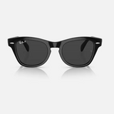 RAY-BAN RB0707S Unisex Sunglasses (Black w/ Polar Black)