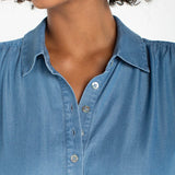 Popover Shirt w/ Shirring (Liverpool)