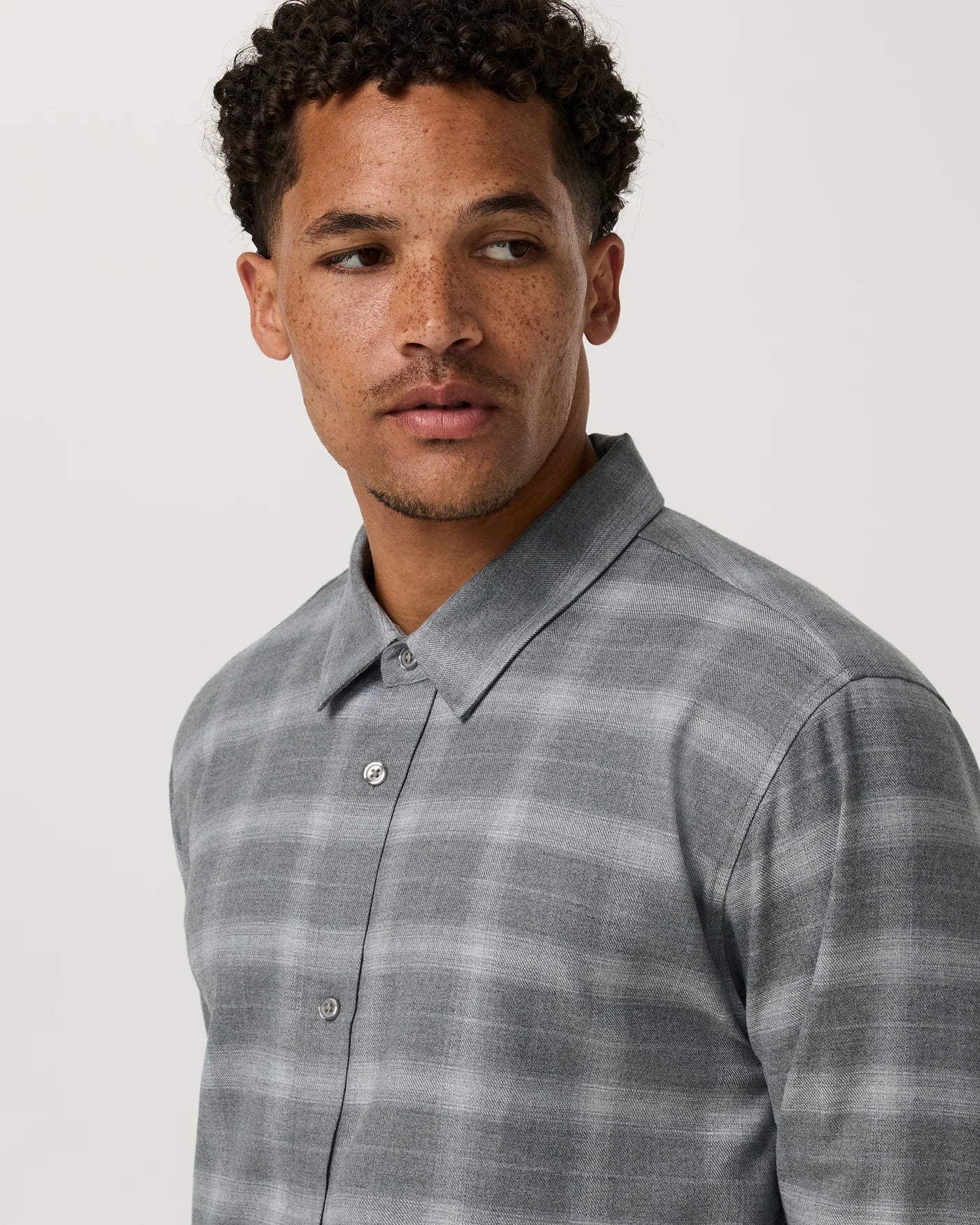 L/S Midweight Flannel Shirt (Vuori)