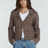 Sable Melange Sweater (7 Diamonds)