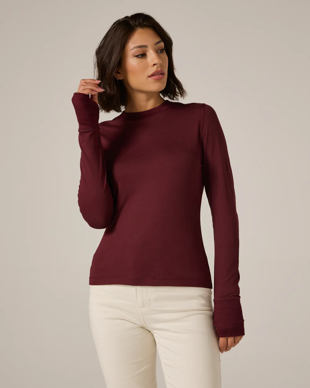 Floral Embroidered Lace Mesh Layering Top