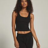 Core Ribbed Crop Tank (7 Diamonds)