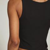 Core Ribbed Crop Tank (7 Diamonds)