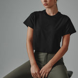 Core Relaxed Crop Crew Tee (7 Diamonds)