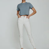 Core Relaxed Crop Crew Tee (7 Diamonds)