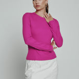 Core Ribbed Long Sleeve Tee (7 Diamonds)