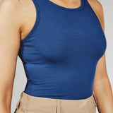 Modal Ribbed Crew Tank (7 Diamonds)