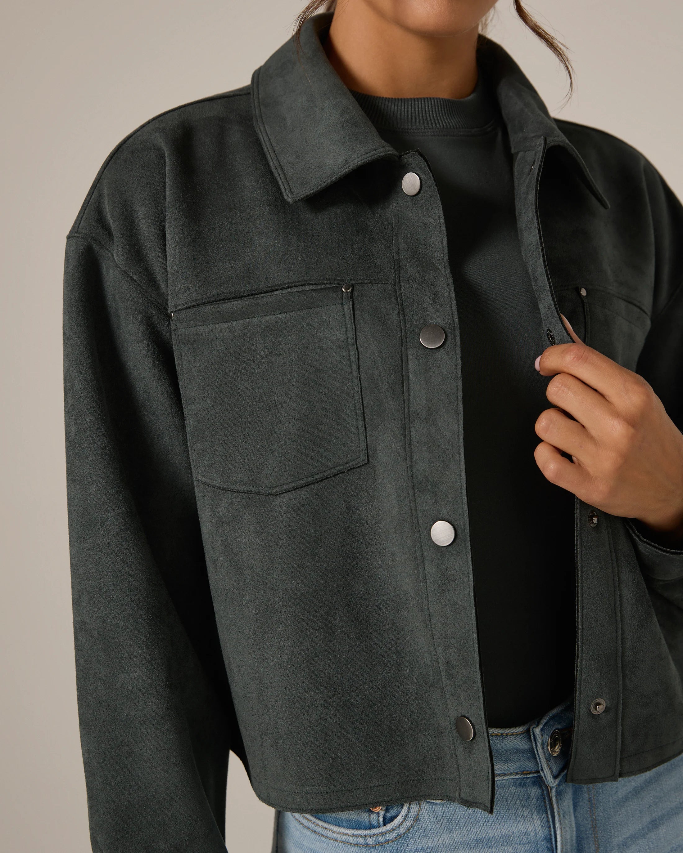 Sloane Cropped Jacket (7 Diamonds)