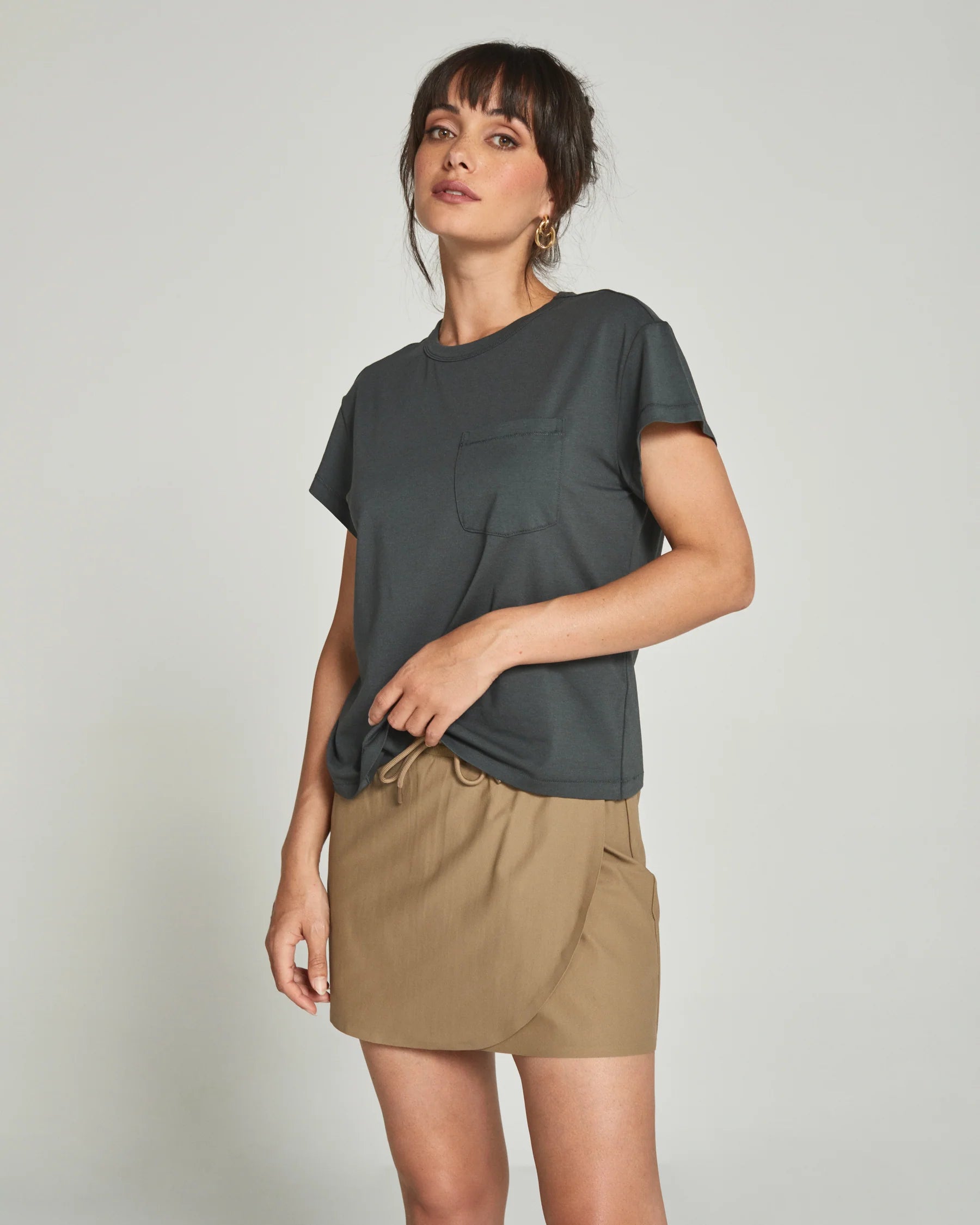 Relaxed Pocket Tee (7 Diamonds)