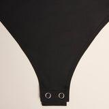 Sleek Long Sleeve Bodysuit (7 Diamonds)