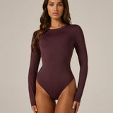 Sleek Long Sleeve Bodysuit (7 Diamonds)