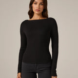 Portia Long Sleeve Top (7 Diamonds)