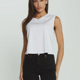 Modal V Neck Tank (7 Diamonds)