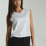 Modal V Neck Tank (7 Diamonds)