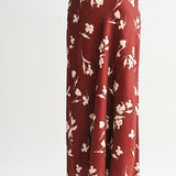 Bias Cut Floral Skirt