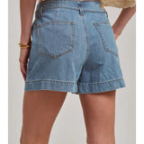 Strap Tie Denim Short
