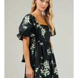 Emery Babydoll Mini Dress
