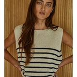 Reed Sleeveless Sweater Top