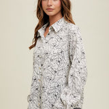 Forever Floral Button Down Shirt