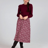 Endless Floral Midi Skirt