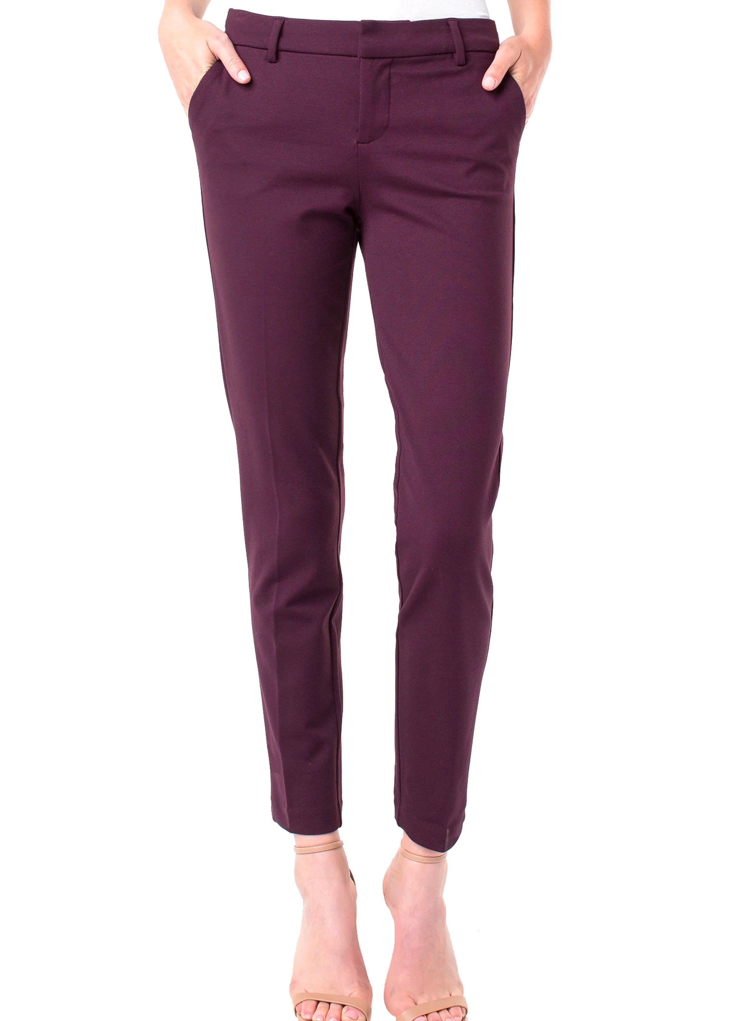 "Kelsey" Super Stretch Knit Trouser (Liverpool)