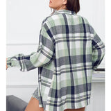 In A Pinch Plaid Shacket (Plus)