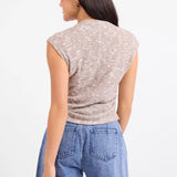 Billie Ruched Knit Top