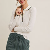 Quietly Elegant Sweater Polo
