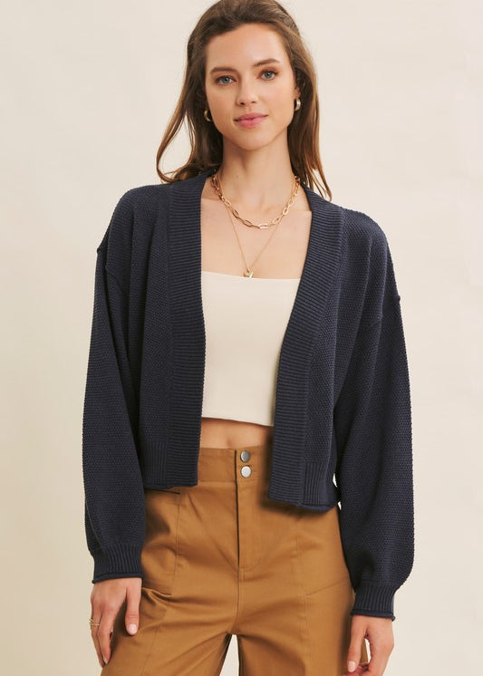 Timeless Waffle Cardigan