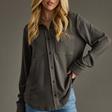 Super Soft Button Down Top