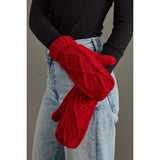 Cable Knit Mittens (Panache)