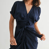 Date Night Satin Dress