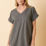 Single Pocket Favorite Dolman Tee