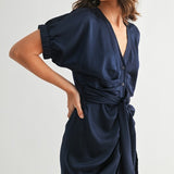 Date Night Satin Dress