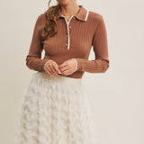 Quietly Elegant Sweater Polo