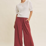 With Every Step Wide Leg Pant