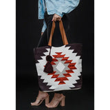 Aztec Print Tote