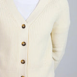 The Perfect V-Neck Cardigan